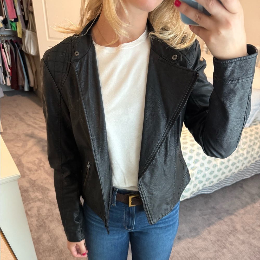 Vero moda faux leather jacket